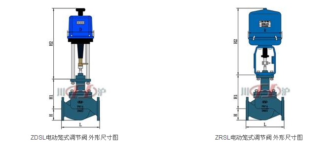 電動籠式調節(jié)閥結構圖